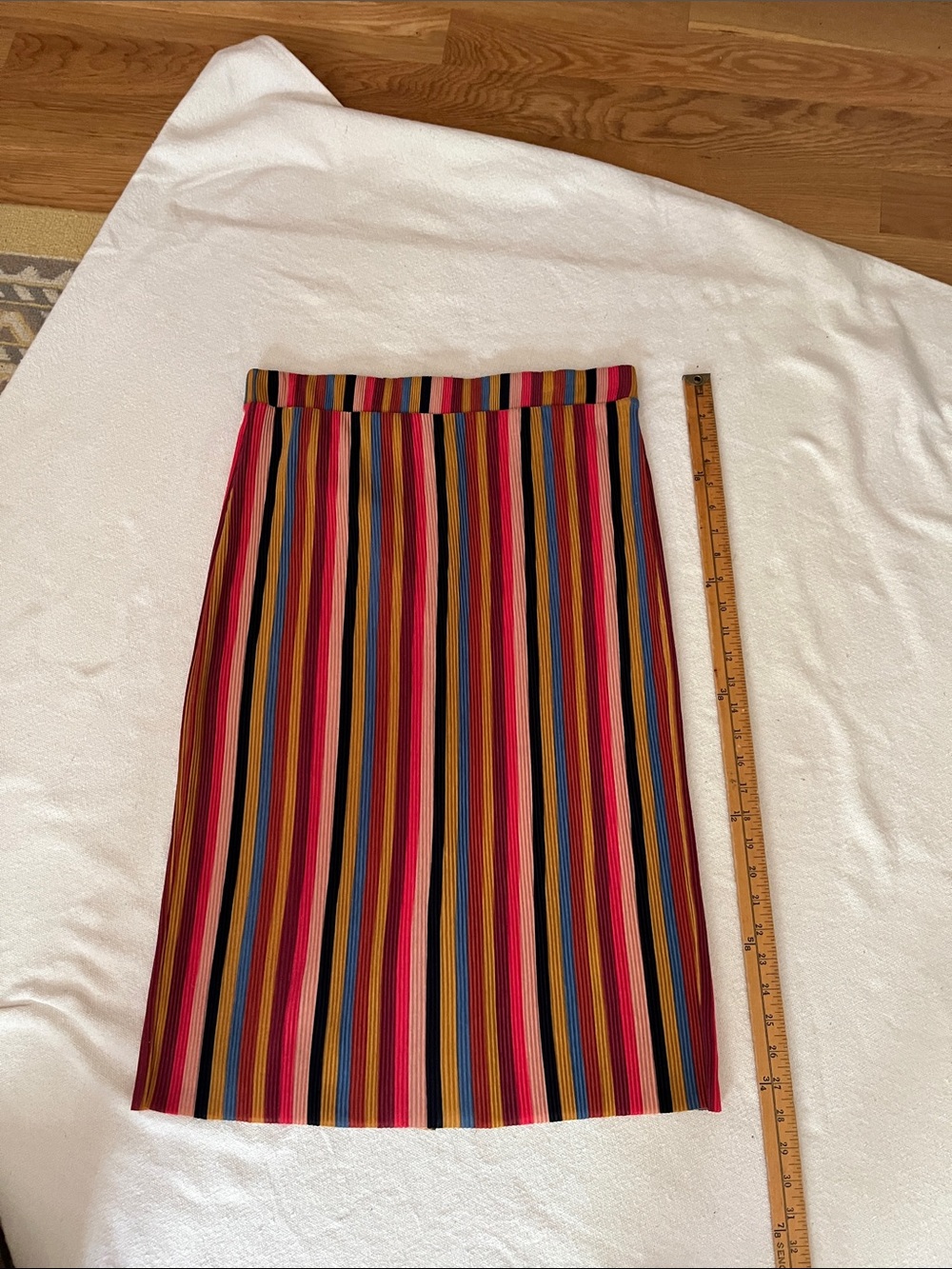 wild fable Multicolor Vertical Stripe Pencil Skirt - Picture 4 of 6
